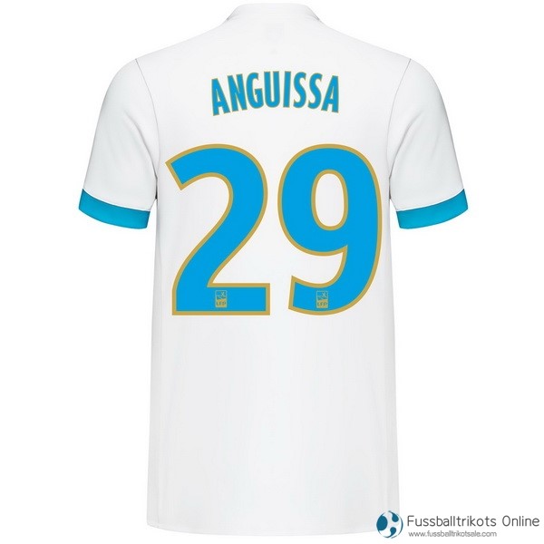 Marseille Trikot Heim Anguissa 2017-18 Fussballtrikots Günstig